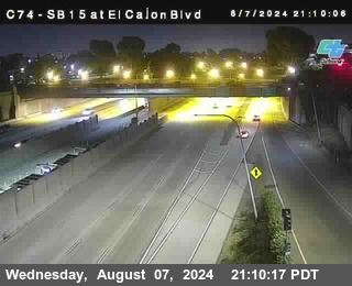 SB 15 at El Cajon Blvd