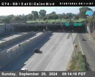 SB 15 at El Cajon Blvd