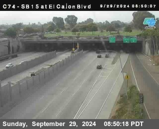 SB 15 at El Cajon Blvd