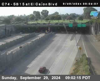 SB 15 at El Cajon Blvd