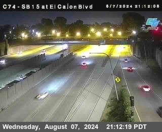 SB 15 at El Cajon Blvd