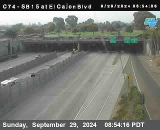 SB 15 at El Cajon Blvd