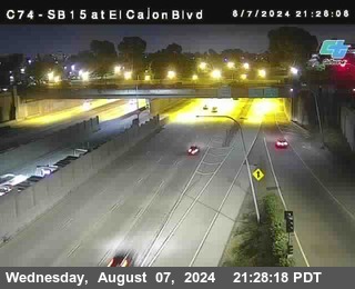 SB 15 at El Cajon Blvd