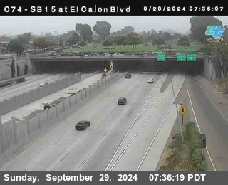 SB 15 at El Cajon Blvd