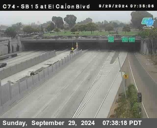 SB 15 at El Cajon Blvd