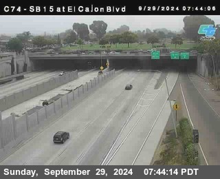 SB 15 at El Cajon Blvd