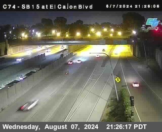 SB 15 at El Cajon Blvd