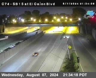 SB 15 at El Cajon Blvd