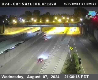 SB 15 at El Cajon Blvd