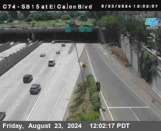 SB 15 at El Cajon Blvd