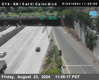 SB 15 at El Cajon Blvd