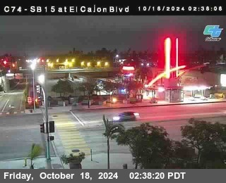 SB 15 at El Cajon Blvd