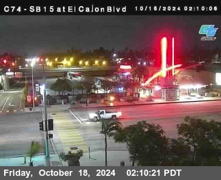 SB 15 at El Cajon Blvd