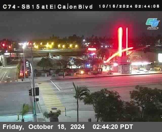 SB 15 at El Cajon Blvd