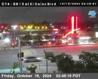 SB 15 at El Cajon Blvd