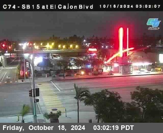 SB 15 at El Cajon Blvd