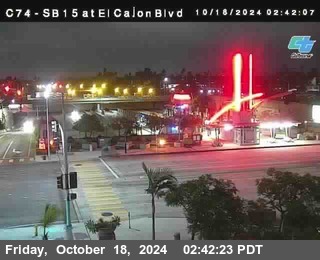 SB 15 at El Cajon Blvd