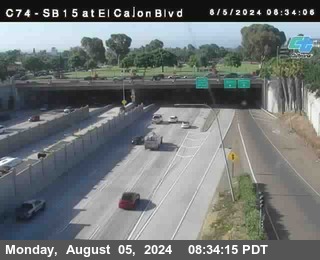 SB 15 at El Cajon Blvd