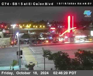 SB 15 at El Cajon Blvd