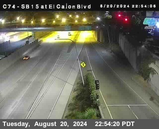 SB 15 at El Cajon Blvd