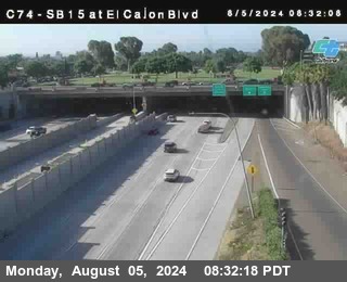 SB 15 at El Cajon Blvd