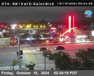 SB 15 at El Cajon Blvd