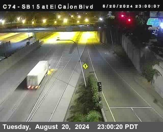 SB 15 at El Cajon Blvd