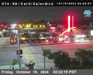 SB 15 at El Cajon Blvd