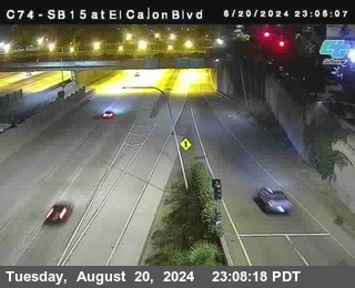 SB 15 at El Cajon Blvd