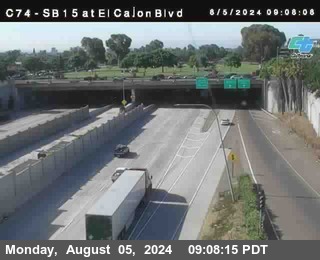 SB 15 at El Cajon Blvd