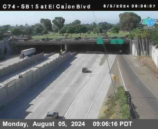 SB 15 at El Cajon Blvd