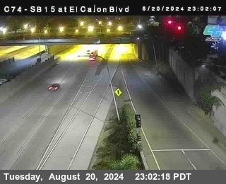 SB 15 at El Cajon Blvd