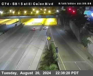 SB 15 at El Cajon Blvd