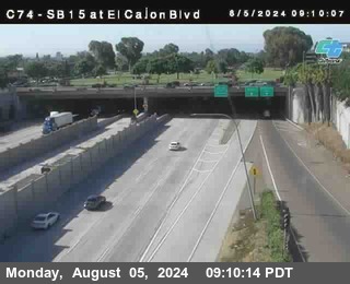 SB 15 at El Cajon Blvd