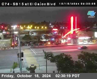 SB 15 at El Cajon Blvd