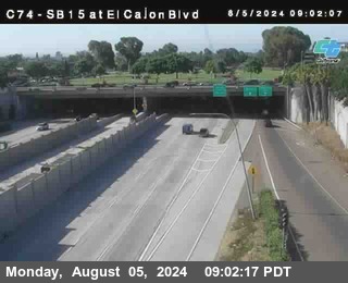 SB 15 at El Cajon Blvd