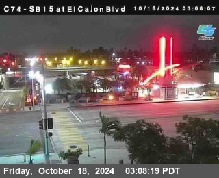 SB 15 at El Cajon Blvd