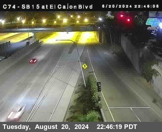 SB 15 at El Cajon Blvd