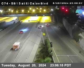 SB 15 at El Cajon Blvd