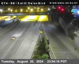 SB 15 at El Cajon Blvd