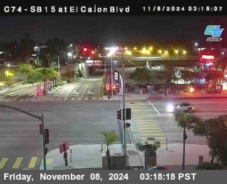 SB 15 at El Cajon Blvd