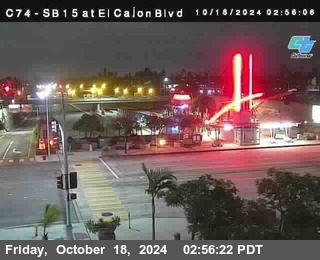 SB 15 at El Cajon Blvd