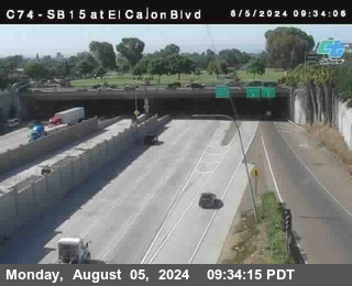 SB 15 at El Cajon Blvd