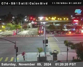 SB 15 at El Cajon Blvd