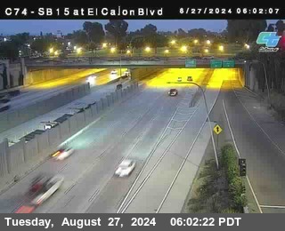 SB 15 at El Cajon Blvd