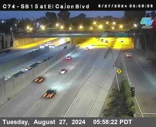 SB 15 at El Cajon Blvd