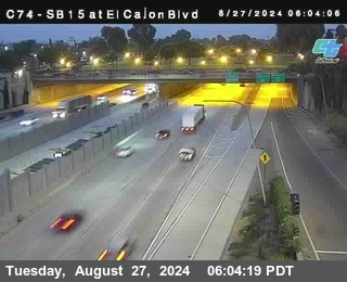 SB 15 at El Cajon Blvd