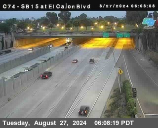 SB 15 at El Cajon Blvd