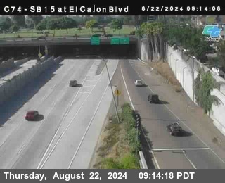 SB 15 at El Cajon Blvd