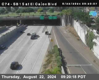 SB 15 at El Cajon Blvd